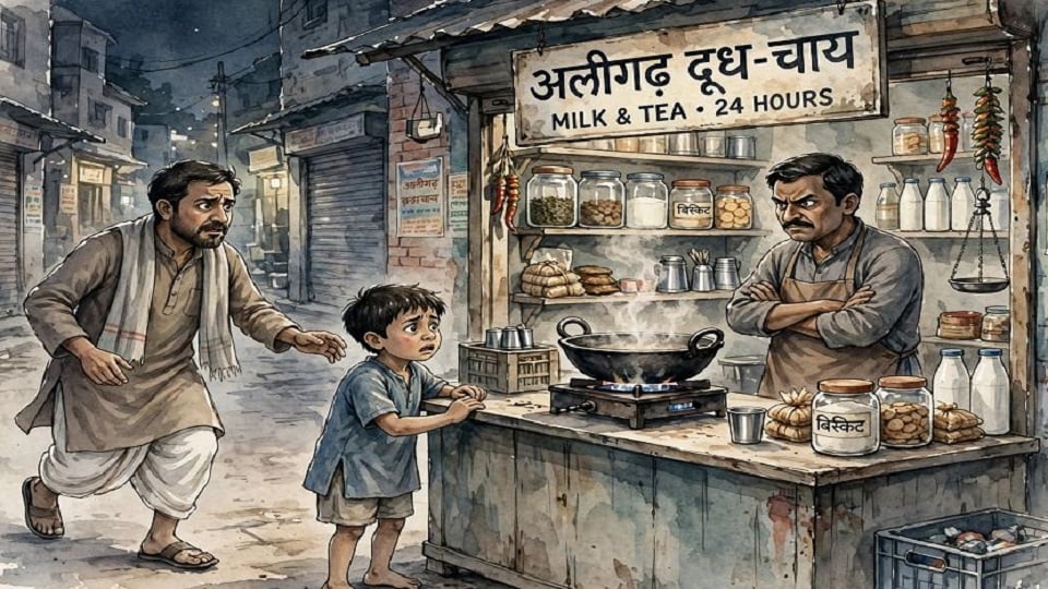 मासूम के साथ हैवानियत: बच्चे ने मांगा दूध, दुकानदार ने बैठा दिया गर्म कढ़ाई पर, कूल्हे-कमर के नीचे त्वचा जली