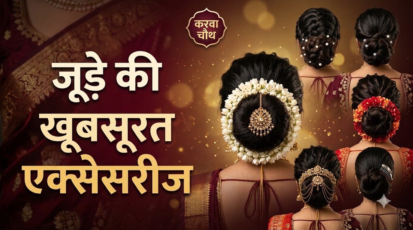 हेयर बन की एक्सेसरीज