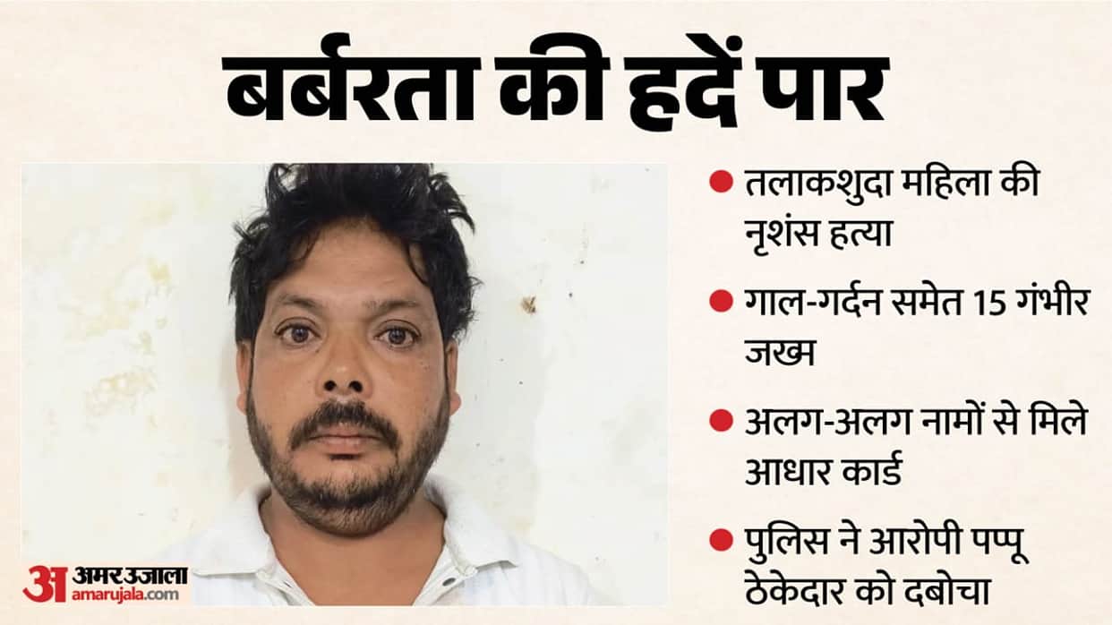 Kanpur murder Two lovers strangled divorced woman to death her skull was fractured 15 injury marks were found