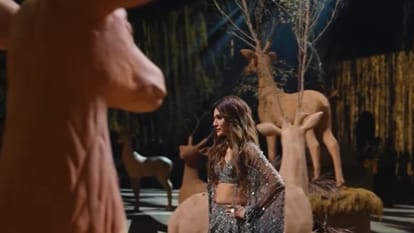 From mirror work to horse motifs actress Kriti Sanon sets the tone for Abhinav Mishra Into The Wild 2026
