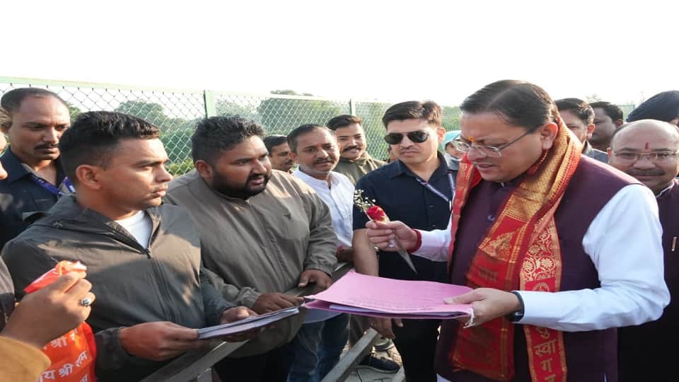 CM Dhami listened to public grievances and directed officials to ensure prompt resolution