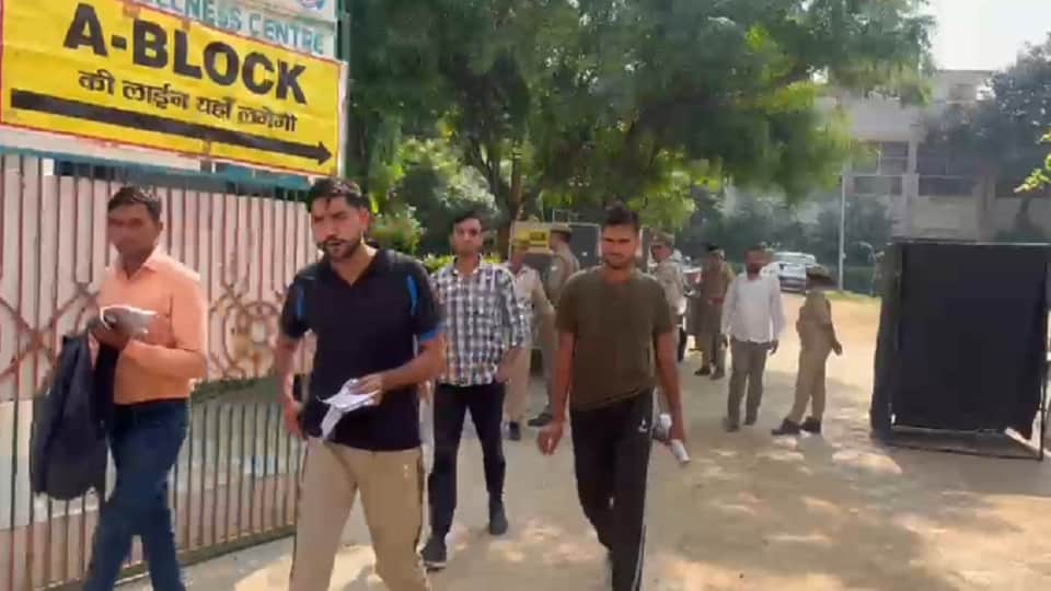 First shift of the PET examination was held at 44 exam centers in Ghaziabad