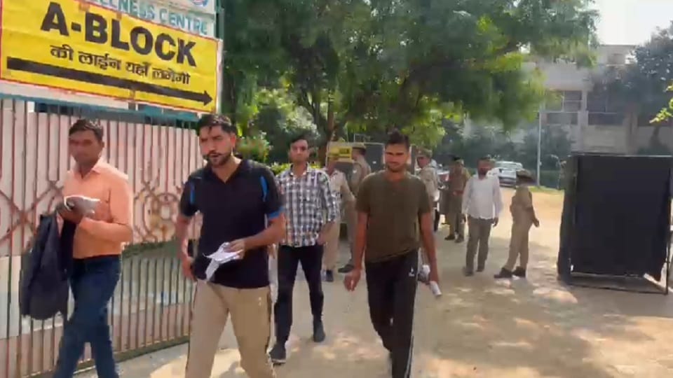 First shift of the PET examination was held at 44 exam centers in Ghaziabad