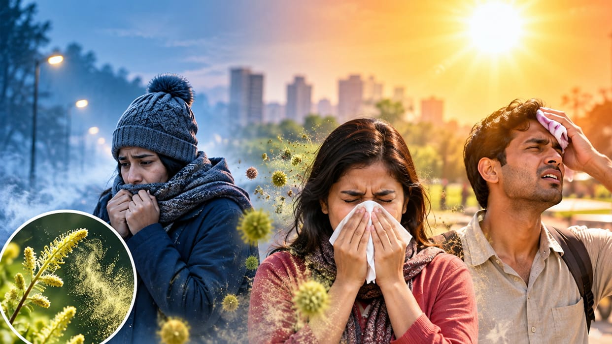 Weather in Prayagraj: Cool mornings and evenings, warm days a combination causing increased distress