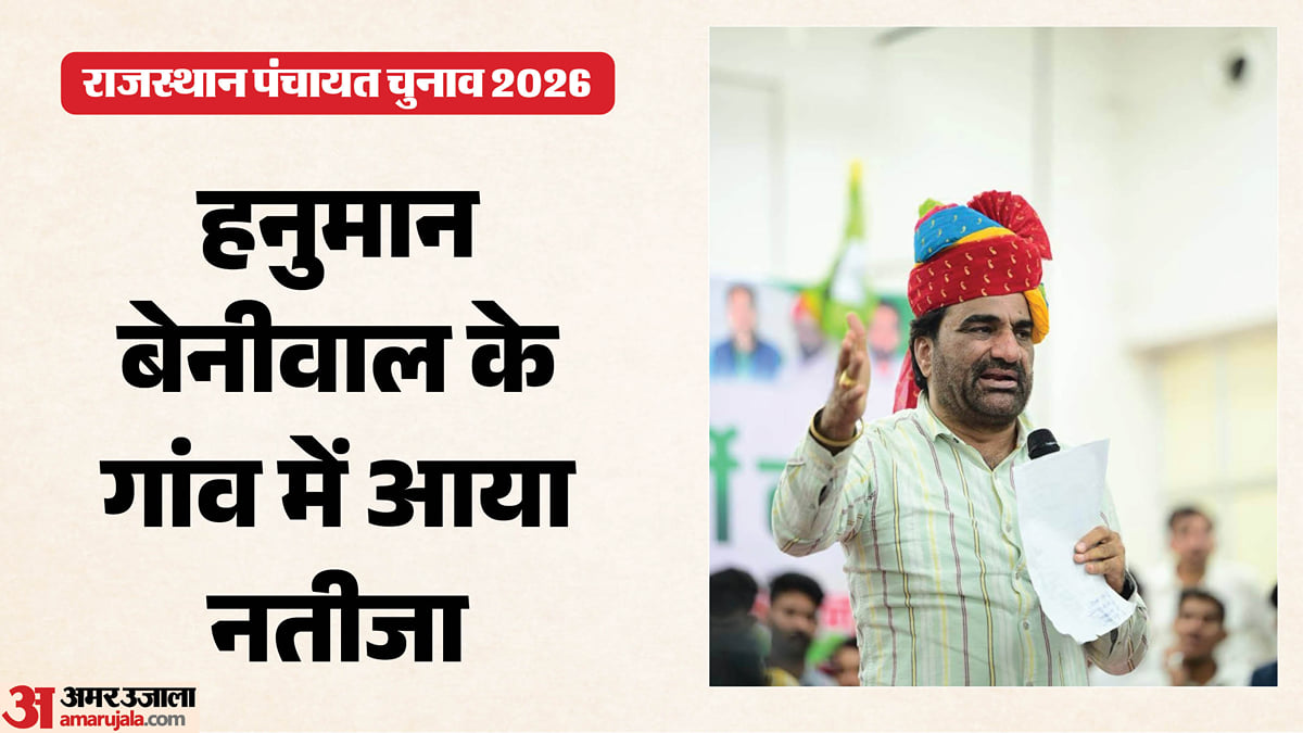 नागौर: हनुमान बेनीवाल की छोटी भाभी बनीं सरपंच, बड़ी भाभी को 149 वोटों से हराया