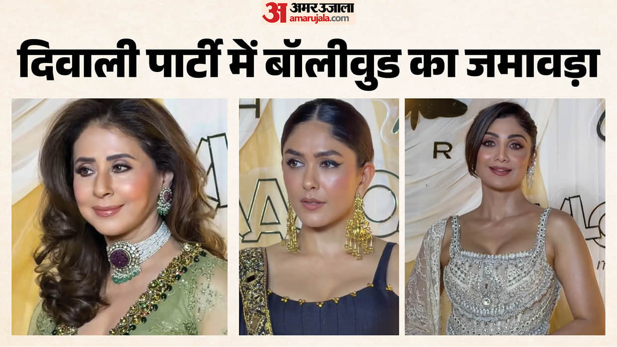 Bollywood Celebs Diwali Party 2026 Mrunal Thakur Shriya Saran Urmila Matondkar Attend Celebrations