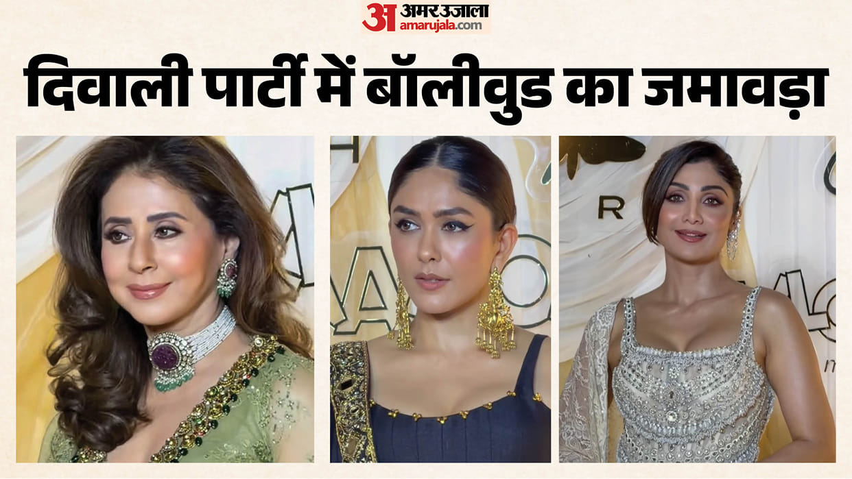 Bollywood Celebs Diwali Party 2026 Mrunal Thakur Shriya Saran Urmila Matondkar Attend Celebrations