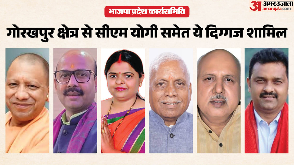 BJP State Executive Committee CM Yogi and Gorakhpur Regions Prominent Leaders named in list