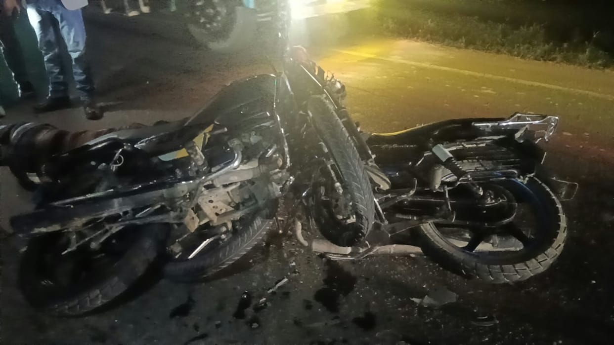 four men injured due to two bikes collide on Bareilly-Haridwar highway in Pilibhit