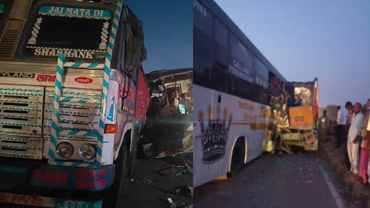 Chhattisgarh road accident on Raipur-Bilaspur highway; 3 passengers died and 10 injured