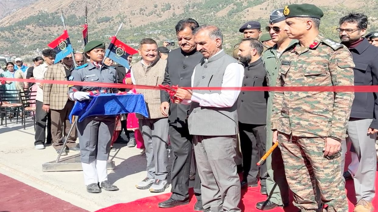 CM sukhvinder Sukhu says NCC hangar will provide opportunities for youth in the Air Force and aviation sector