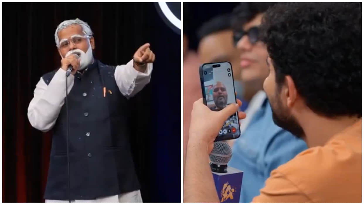 Indias Got Latent Narendra Modi Lookalike Roasts Kunal Kamra Asks Did You Pick That Joke From WhatsApp