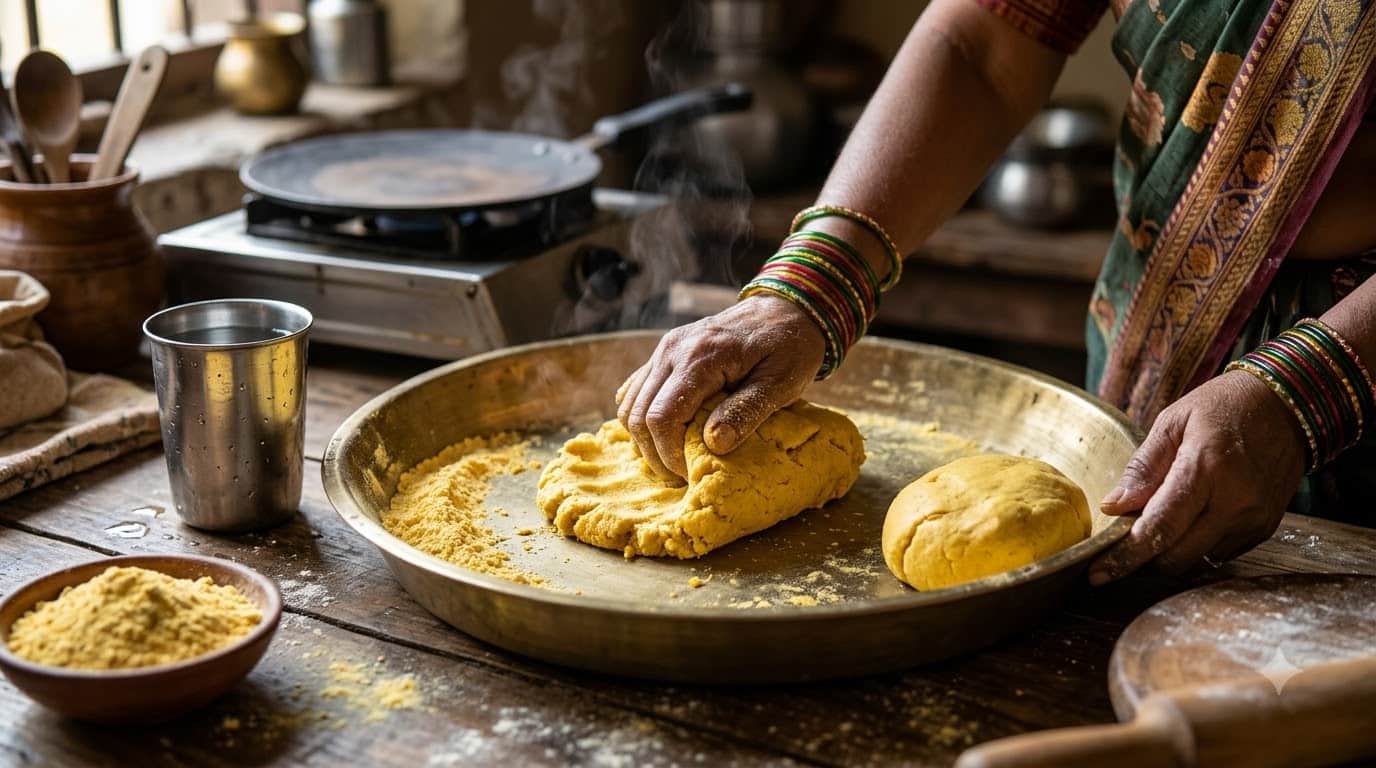 How to make super soft puffy makke ki roti without breaking naram makki ki roti banana ka aasan tarika