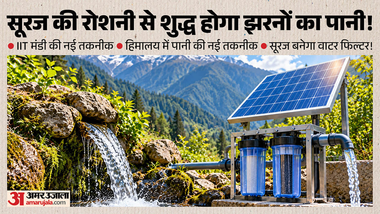 IIT Mandi Solar Powered Photoelectrochemical Water Purification Himalayan Springs Research