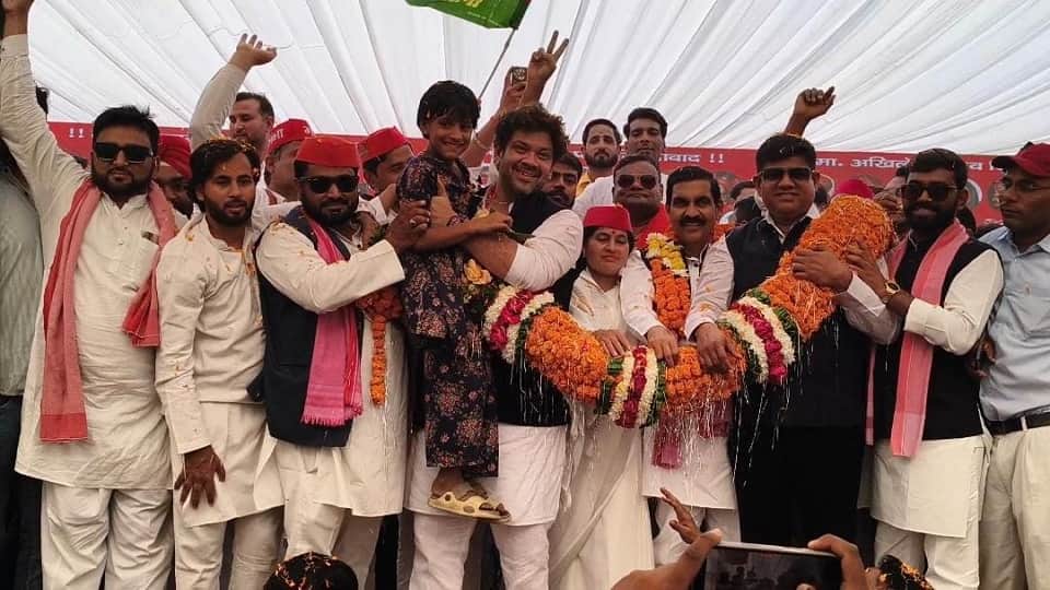 Aligarh PDA Panchayat Samajwadi Party Jansabha