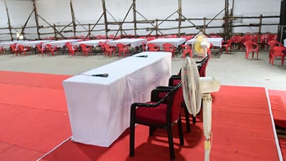 पहड़िया मंडी में बनाया गया स्ट्राॅन्ग रूम।