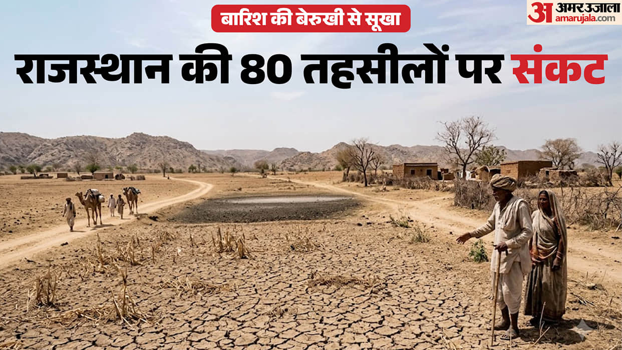 rajasthan drought 13 districts 80 tehsils declared drought hit farmers relief jalore