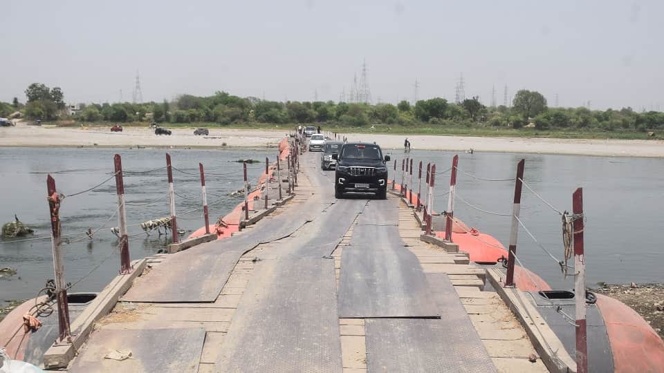 Agra News: Five Pontoon Bridges to Be Built Across Yamuna Before Diwali