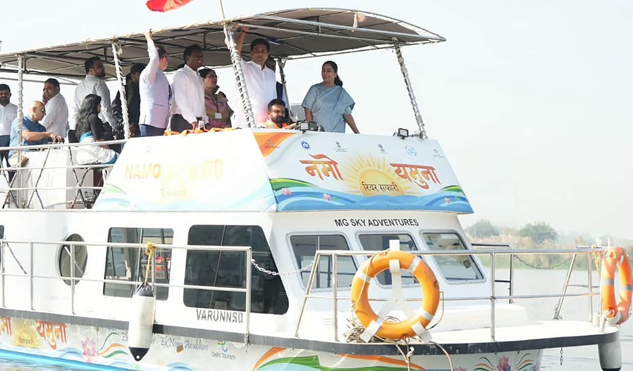 Cruise safari to begin on Yamuna before Chhath capacity of 30 passengers