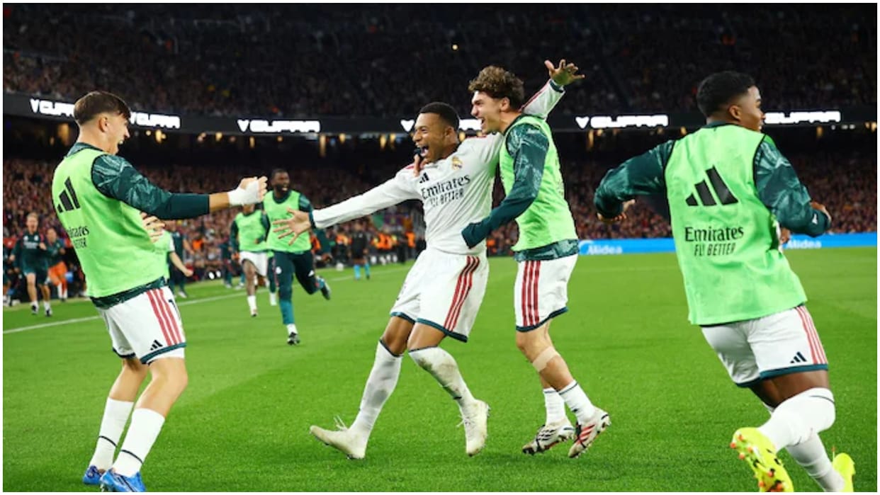 Mbappe's Brace Powers Real Madrid Past Barcelona as Mourinho Finds 'Peace of Mind'