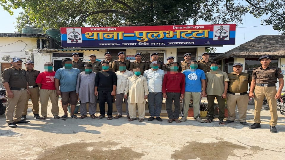 सिरौली कलां में अवैध पशु कटान, 10 गिरफ्तार