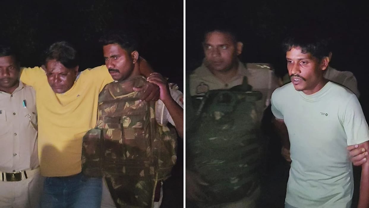 Two brothers cow slaughter arrested following encounter one sustained gunshot leg prohibited meat seized