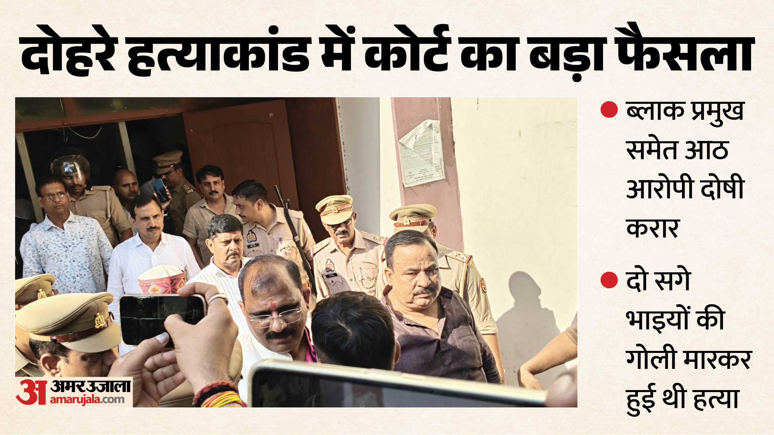 दोहरे हत्याकांड में कोर्ट का बड़ा फैसला