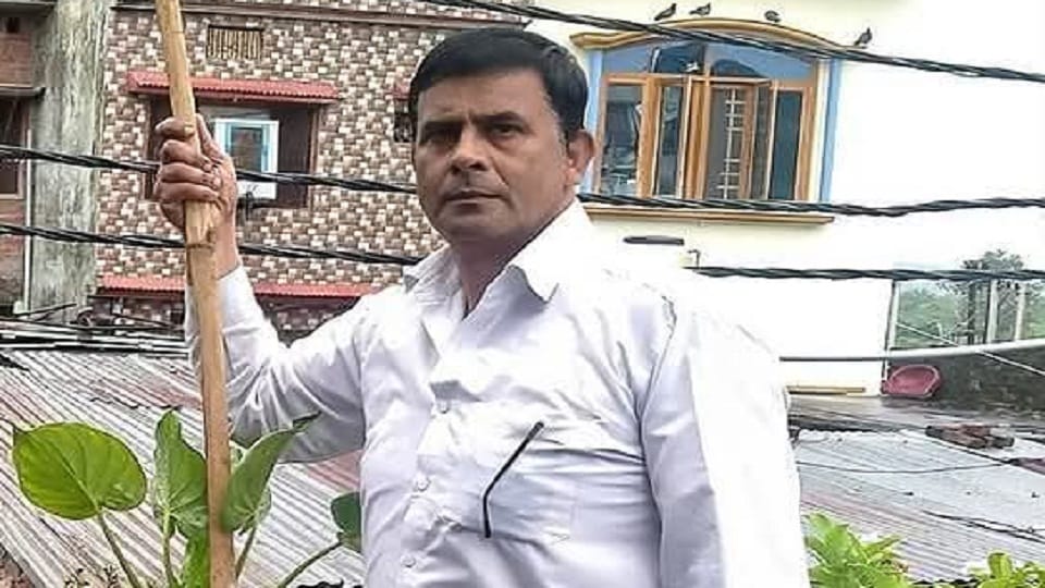 Congress city vice president Deepak Masi died in a road accident in ramnagar