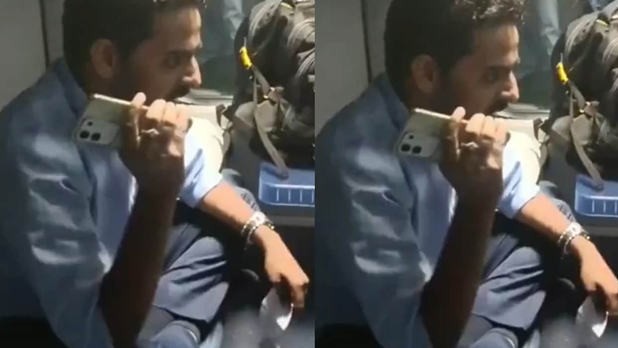 viral loco pilot travelling in second ac without duty memo tte caught indian railways