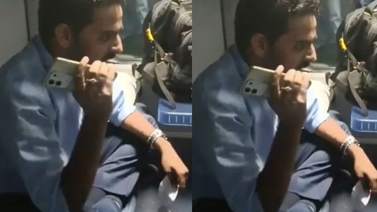 viral loco pilot travelling in second ac without duty memo tte caught indian railways