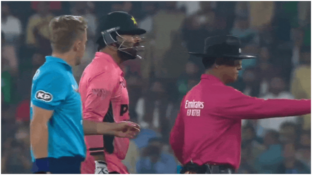 Haris Rauf and Will Jacks fight, Rauf Shows bat to Jacks Tension Escalates PAK vs ENG ODI, Watch Video