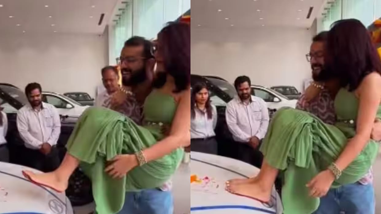Husband Marks New Car With Wifes Alta Stained Feet One Question Sparks Online Debate