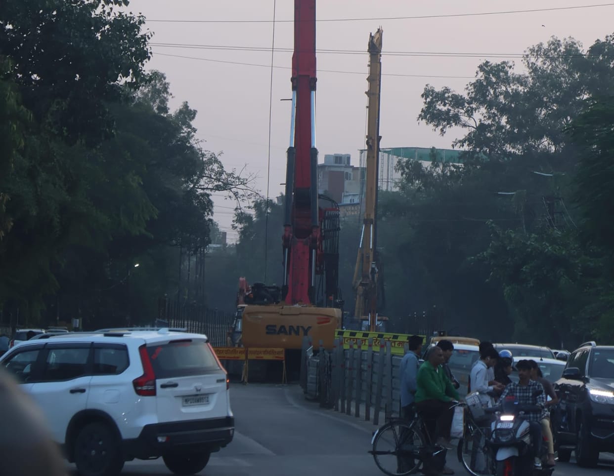 Indore’s elevated bridge: Work to begin as soon as the court petition is resolved; excavation underway in the