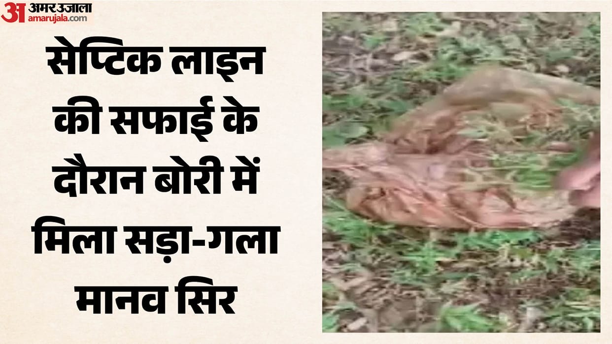 Sanitation workers arrived to clear a clogged drain, were shocked when they opened a sack; a human head was fo