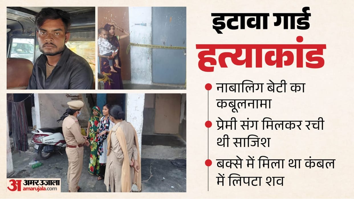 Etawah murder Distressed by fathers inappropriate behavior son killed him by striking head with grinding stone