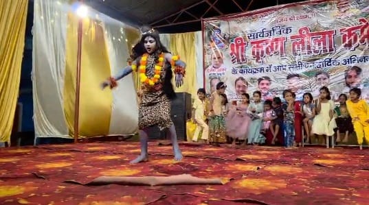 Kanpur reenactment of slaying of Jarasandha took place in Ghatampur wrestling and killing captivated audience