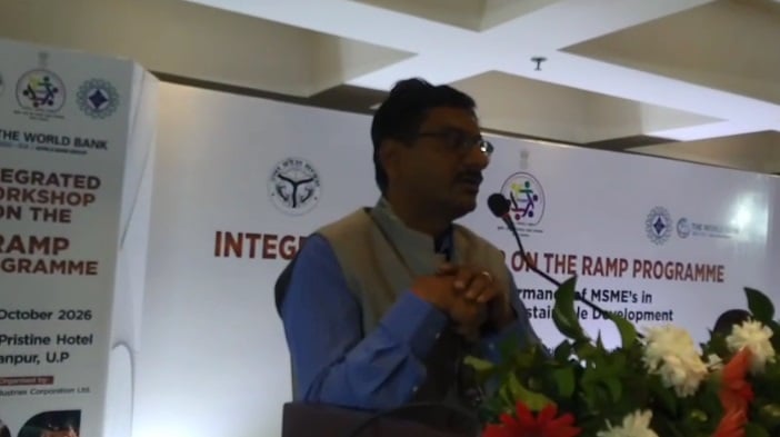कानपुर: MSME के लिए रैंप कार्यशाला, 5000 इकाइयों को जेड प्रमाणन दिलाने का लक्ष्य, उद्योग निदेशक ने दी जानकारी