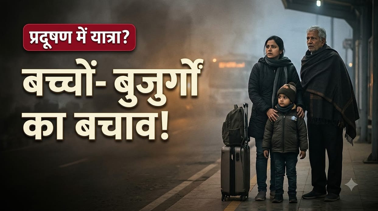 Travelling With Kids and Seniors? Follow These Air Pollution Safety Tips