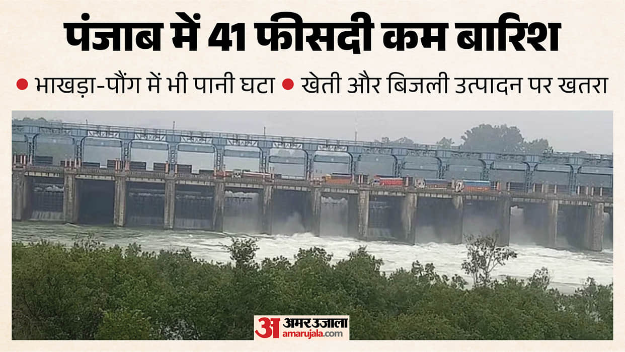 Water shortage in Bhakra Pong dams Concerns mount for Punjab Haryana Rajasthan wheat irrigation