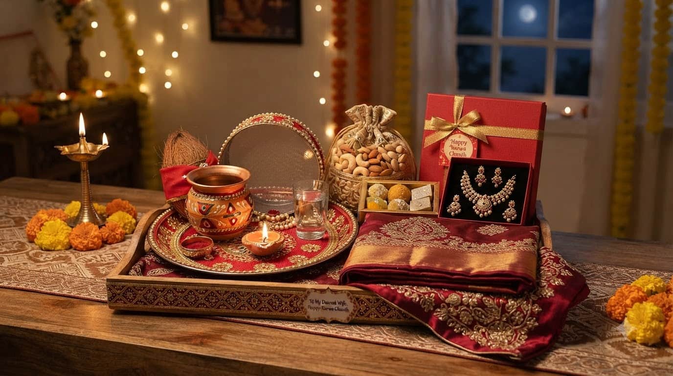 Karwa Chauth 2026: 4 Affordable and Best Gift Ideas for Your Wife ko kya gift dein