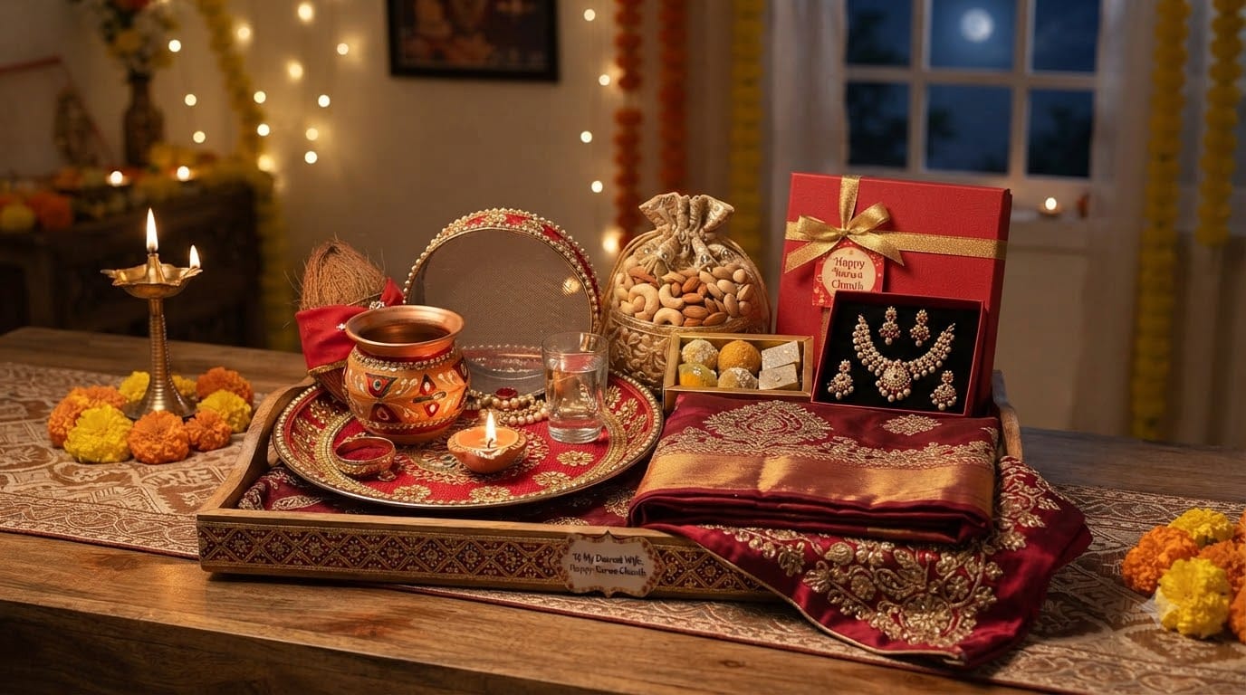 Karwa Chauth 2026: 4 Affordable and Best Gift Ideas for Your Wife ko kya gift dein