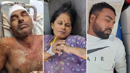Shooting Bhadohi leaves three injured victims referred to Varanasi  violent clash erupts personal dispute