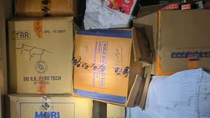 Brother BJP-nominated councilor turns illegal firecracker trader stock worth 3 lakh seized FIR in mau