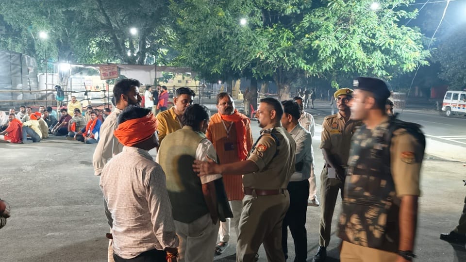 Midnight Mayhem at Agra MLC Vote Counting Centre