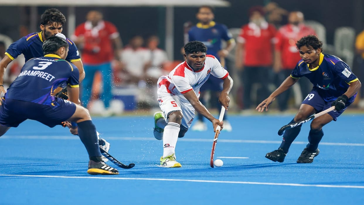 Chhattisgarh Hockey League: Shahrukh and Ashish Purti lead Sanskardhani Strikers to victory