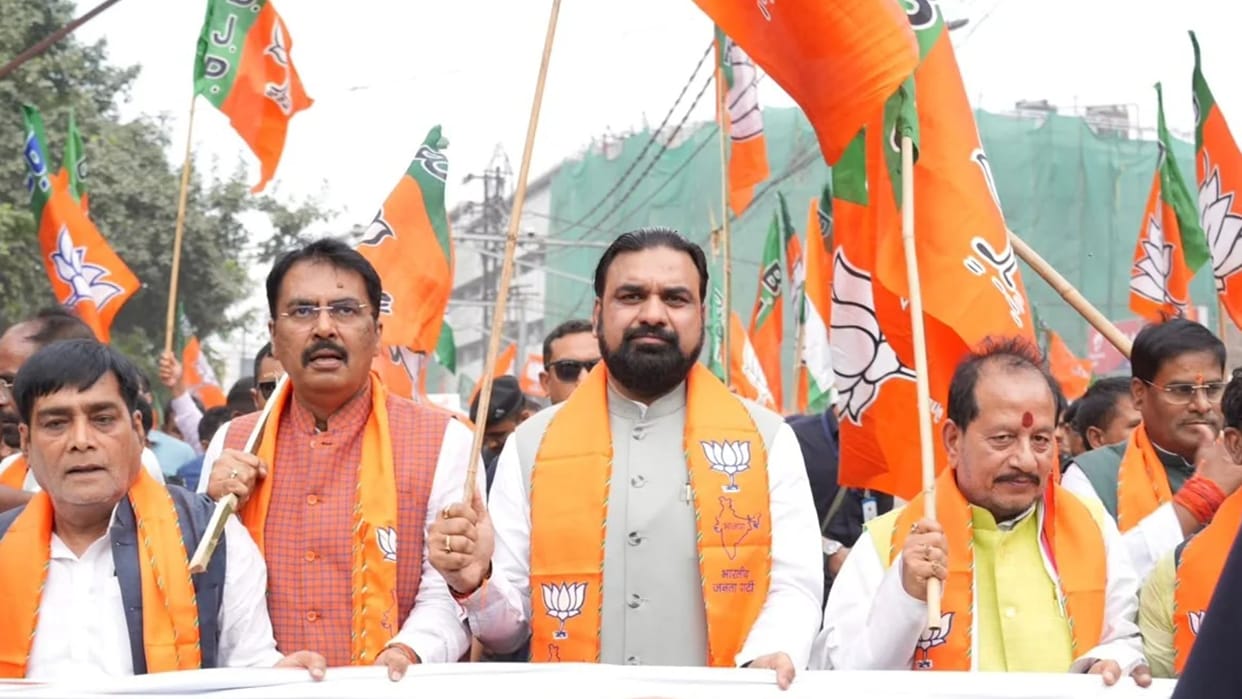 Bihar: During Padyatra Samrat Chaudhary launched a scathing attack on the Congress.