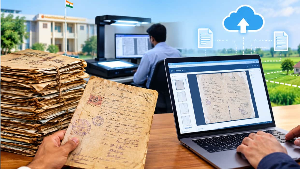 118-year-old land documents in Bihar will go online records dating from 1908 to the present will be accessible