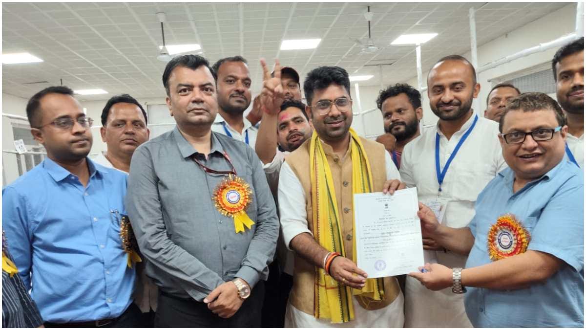 saran teachers mlc election result rahul raj defeats anand pushkar by 1815 votes