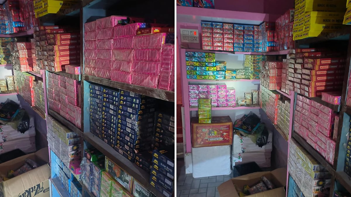मऊ: भाजपा के मनोनीत सभासद का भाई निकला अवैध पटाखा कारोबारी, साढ़े तीन लाख का माल बरामद; प्राथमिकी दर्ज
