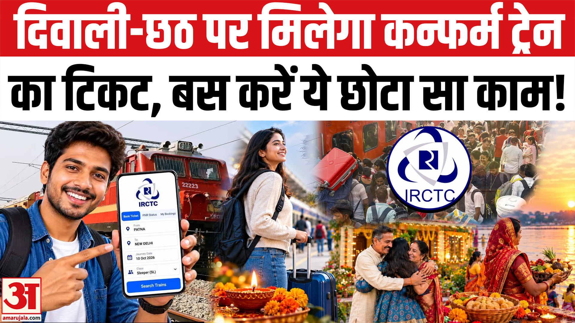 Planning to head home for Diwali or Chhath? Here’s how to book a confirmed ticket via IRCTC—find out the proce